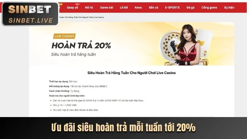 Trò chơi Baccarat trực tuyến tại W88