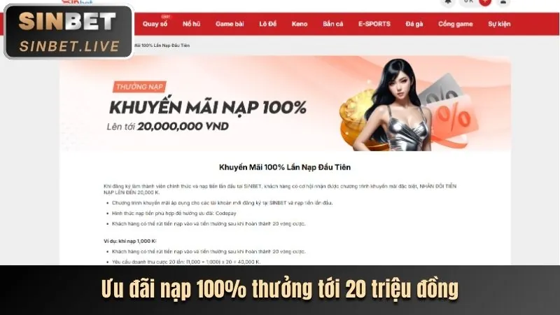 Thưởng giới thiệu bạn bè W88